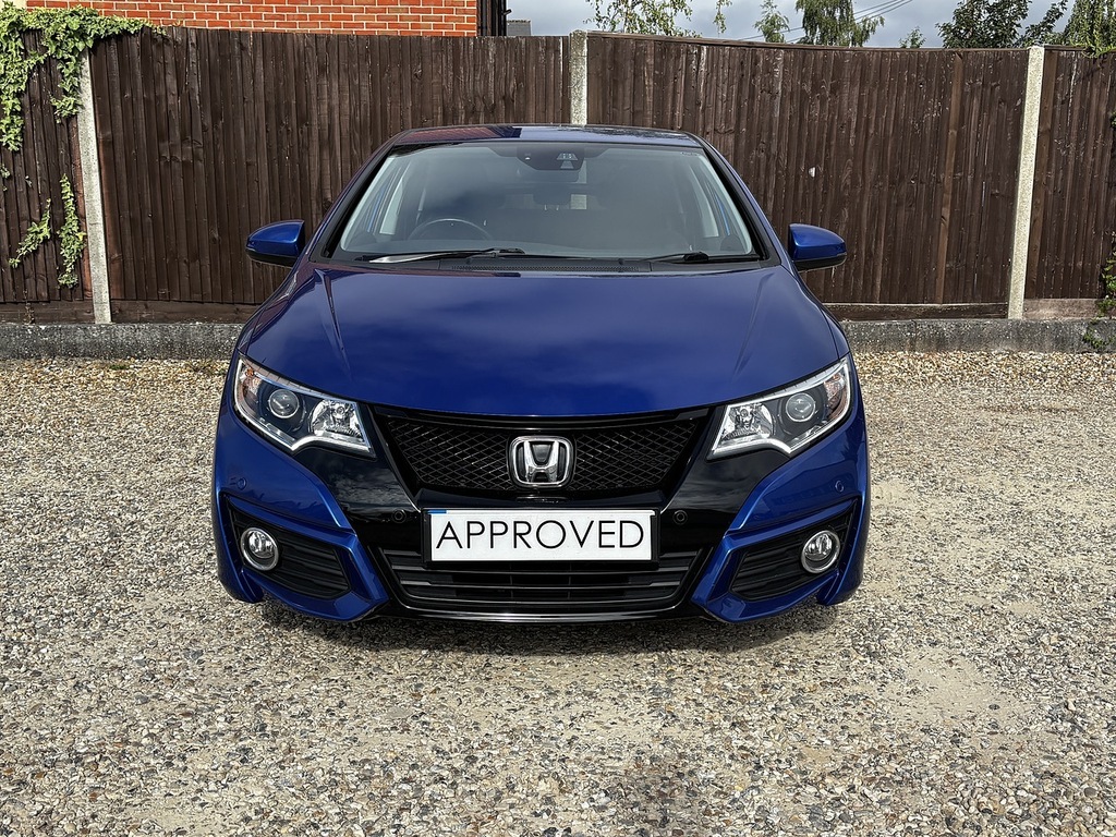 Honda Civic I-vtec Se Plus Blue #3