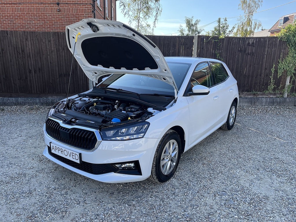 Skoda Fabia Tsi Se Comfort White #3