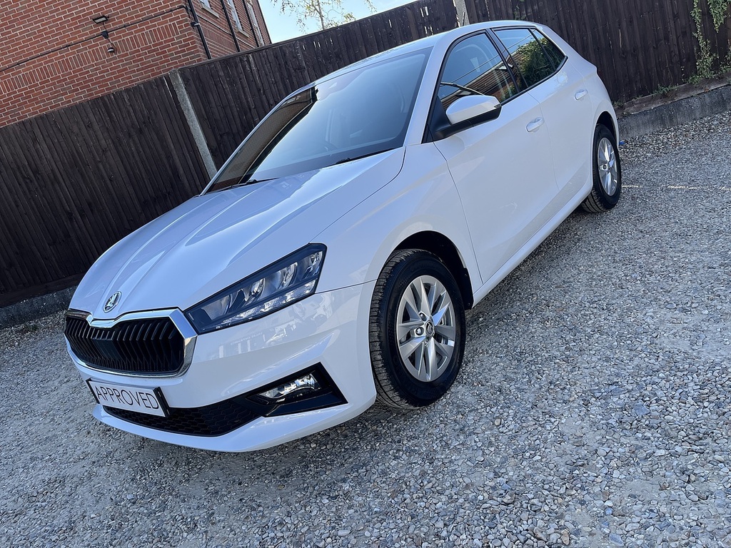 Skoda Fabia Tsi Se Comfort White
