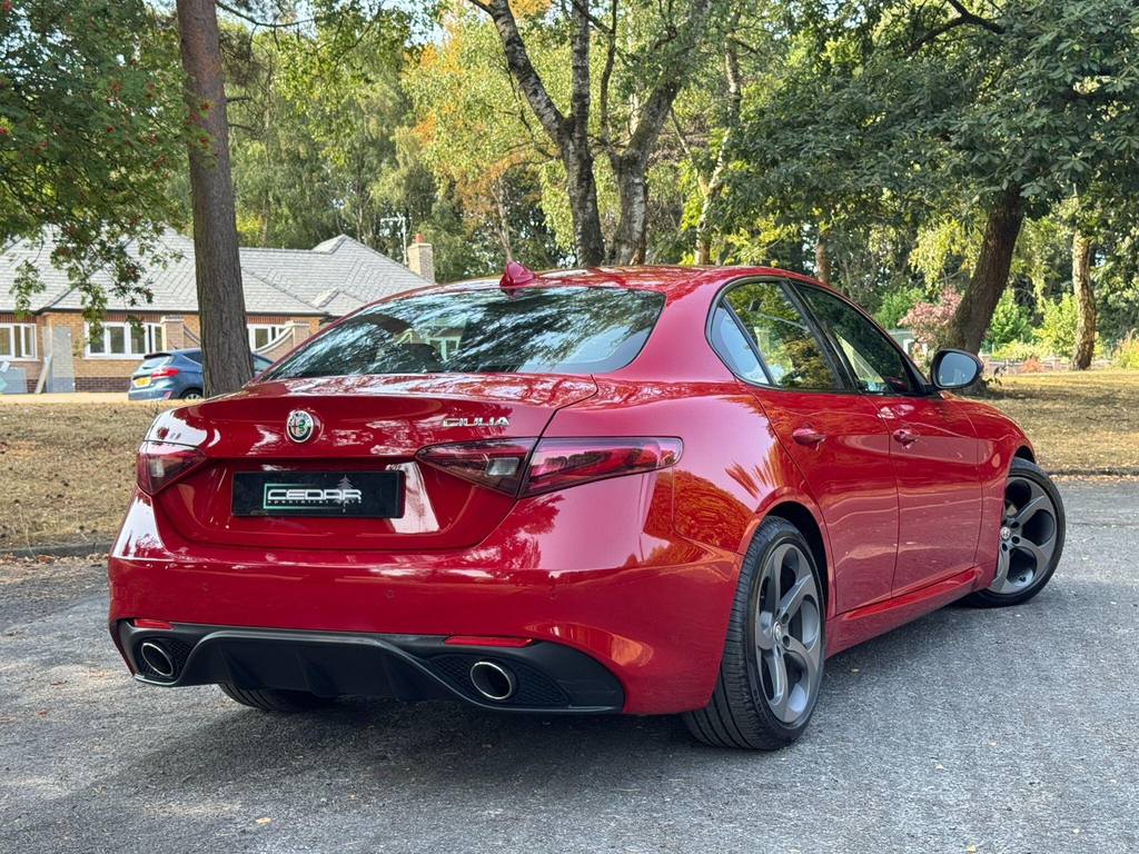 Alfa Romeo Giulia 2.9 V6 Bi-turbo Quadrifoglio Euro 6 Ss Red #46