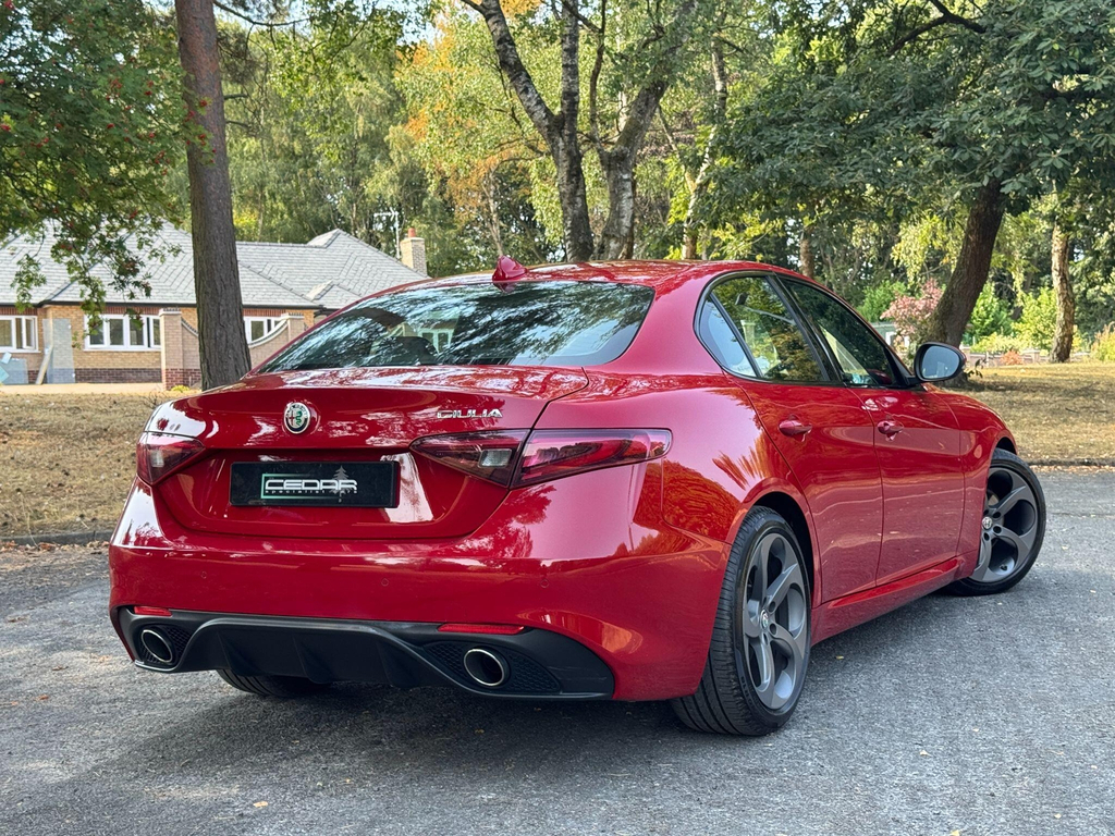 Alfa Romeo Giulia 2.9 V6 Bi-turbo Quadrifoglio Euro 6 Ss Red #28