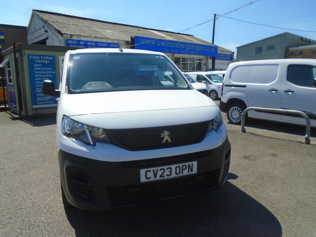 Peugeot Partner 1000 1.5 Bluehdi 100 Professional Premium Van White #7