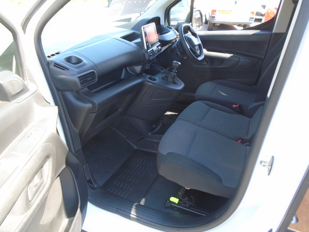 Peugeot Partner 1000 1.5 Bluehdi 100 Professional Premium Van White #13