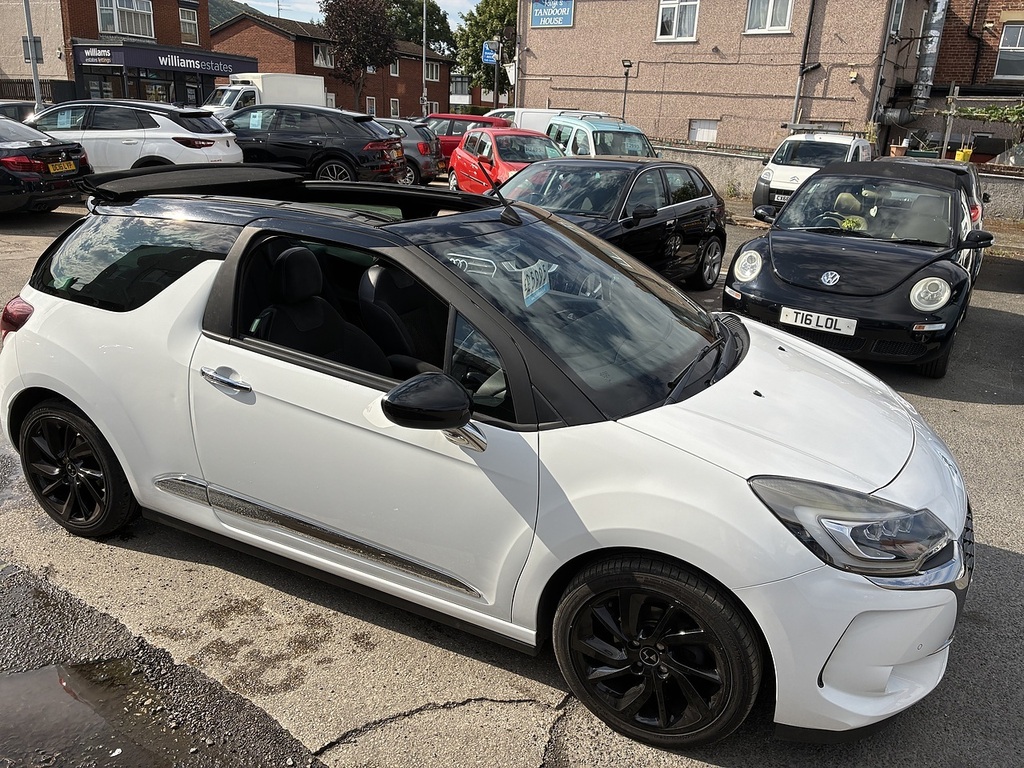 DS DS 3 Cabrio Puretech Prestige White #2