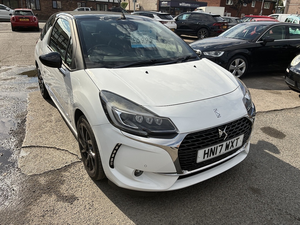 DS DS 3 Cabrio Puretech Prestige White #3