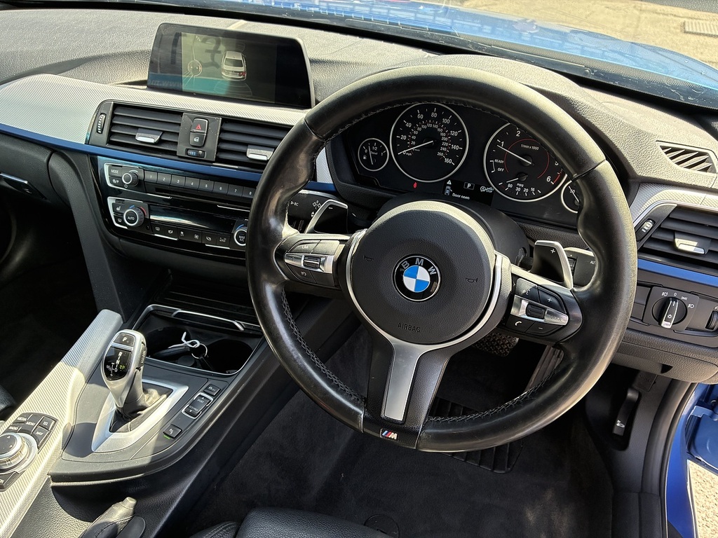 BMW 3 Series 320D M Sport YB17YXM Blue #3