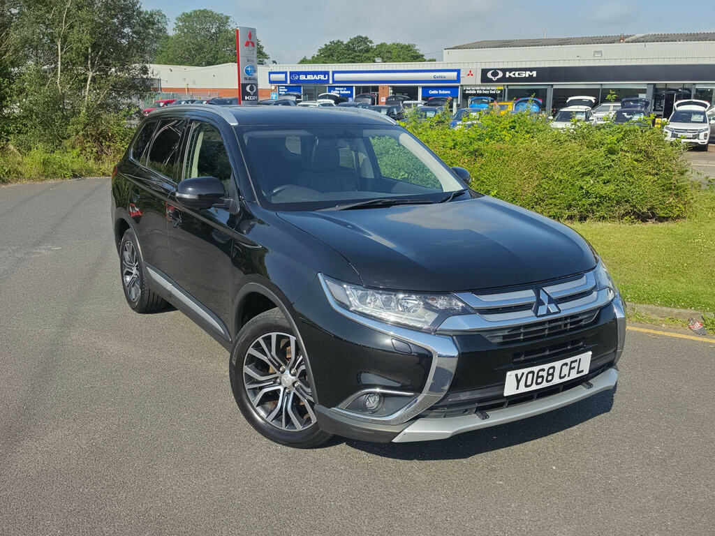 Mitsubishi Outlander 2.2 Di-d 4 4Wd Euro 6 Black
