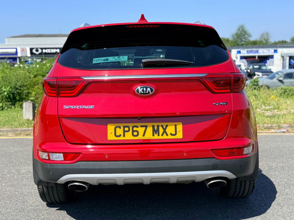 Kia Sportage 1.6 T-gdi Gt-line Euro 6 CP67MXJ Red #6