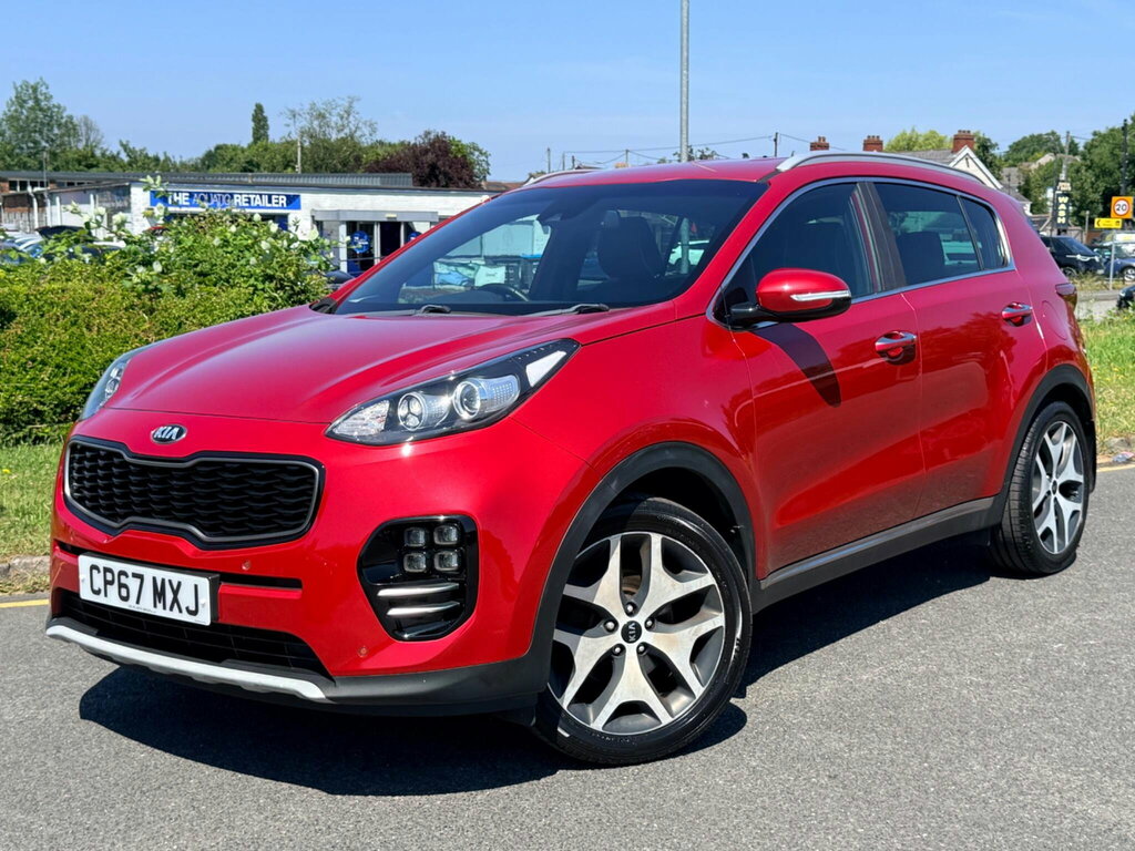 Kia Sportage 1.6 T-gdi Gt-line Euro 6 CP67MXJ Red #3