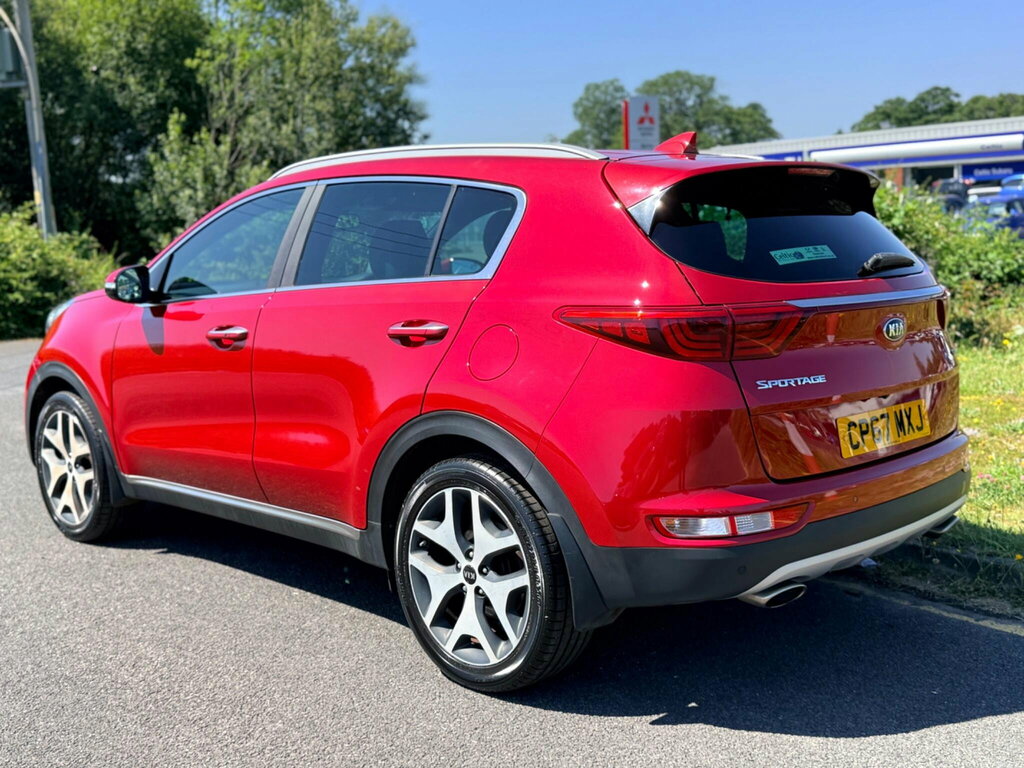 Kia Sportage 1.6 T-gdi Gt-line Euro 6 CP67MXJ Red #5