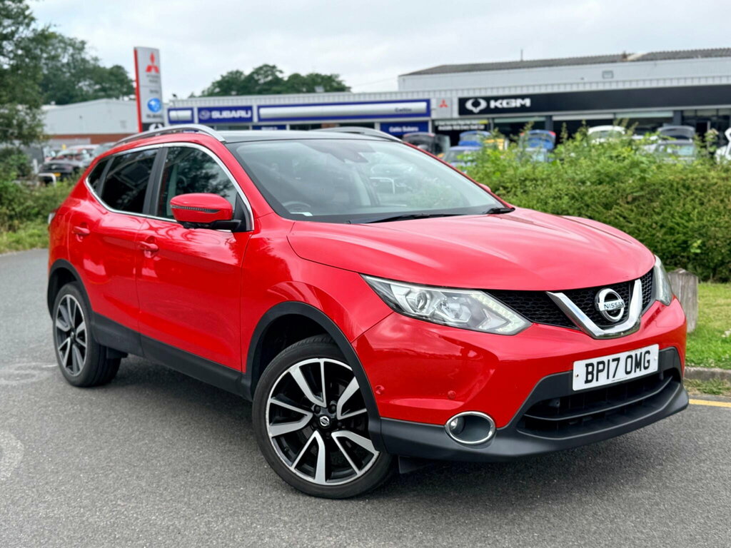 Nissan Qashqai 1.5 Dci Tekna 2Wd Euro 6 Ss BP17OMG Red