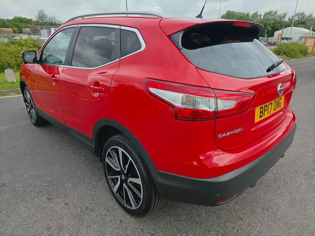 Nissan Qashqai 1.5 Dci Tekna 2Wd Euro 6 Ss BP17OMG Red #5