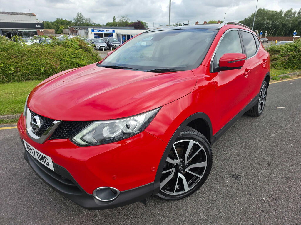 Nissan Qashqai 1.5 Dci Tekna 2Wd Euro 6 Ss BP17OMG Red #3