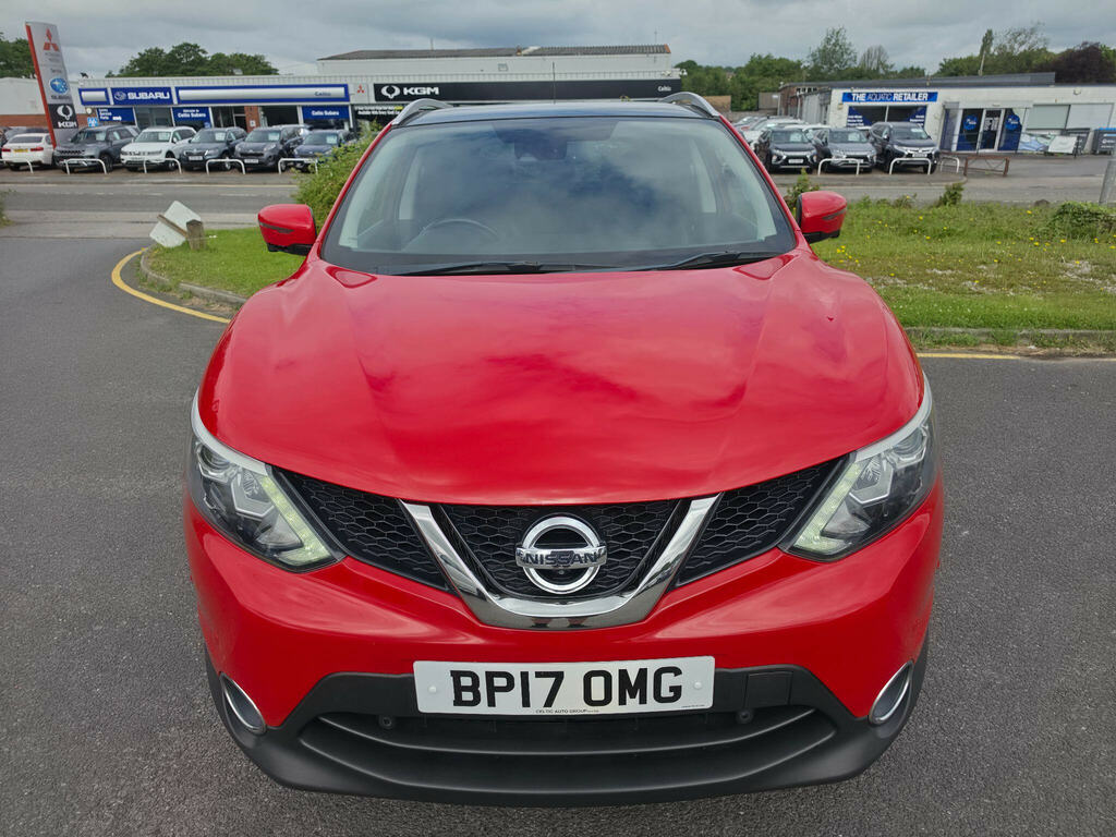 Nissan Qashqai 1.5 Dci Tekna 2Wd Euro 6 Ss BP17OMG Red #2