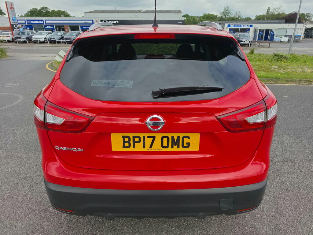 Nissan Qashqai 1.5 Dci Tekna 2Wd Euro 6 Ss BP17OMG Red #6