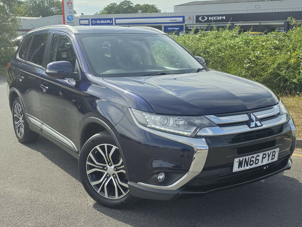 Mitsubishi Outlander 2.2 Di-d Gx3 4Wd Euro 6 Blue