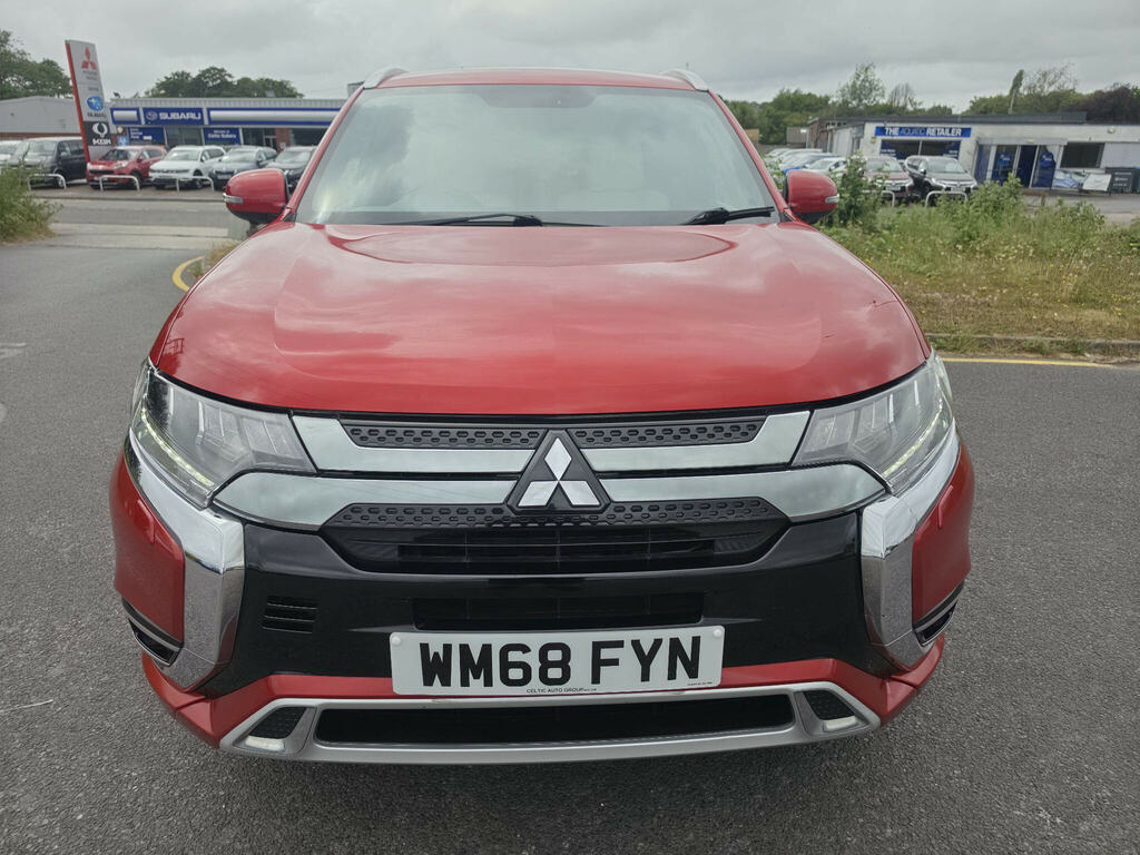 Mitsubishi Outlander 2.4H Twinmotor 13.8Kwh 5H Cvt 4Wd Euro 6 Ss WM68FYN Red #2