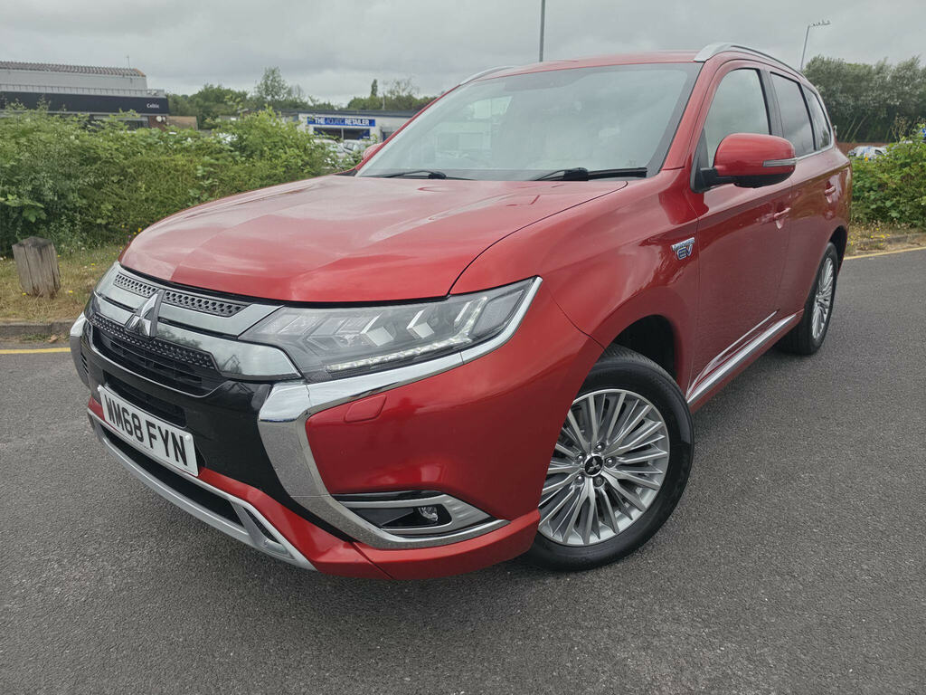Mitsubishi Outlander 2.4H Twinmotor 13.8Kwh 5H Cvt 4Wd Euro 6 Ss WM68FYN Red #3