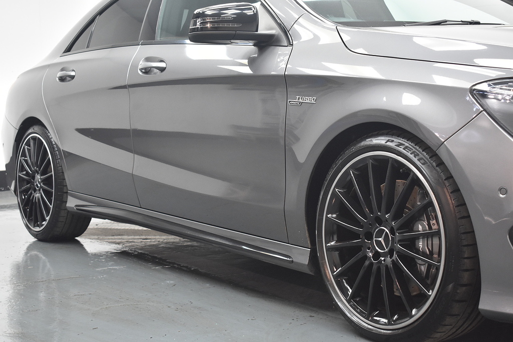 Mercedes-Benz CLA Class Saloon 2.1 Cla220d Amg Sport Coupe 7G-dct Euro 6 Black #27