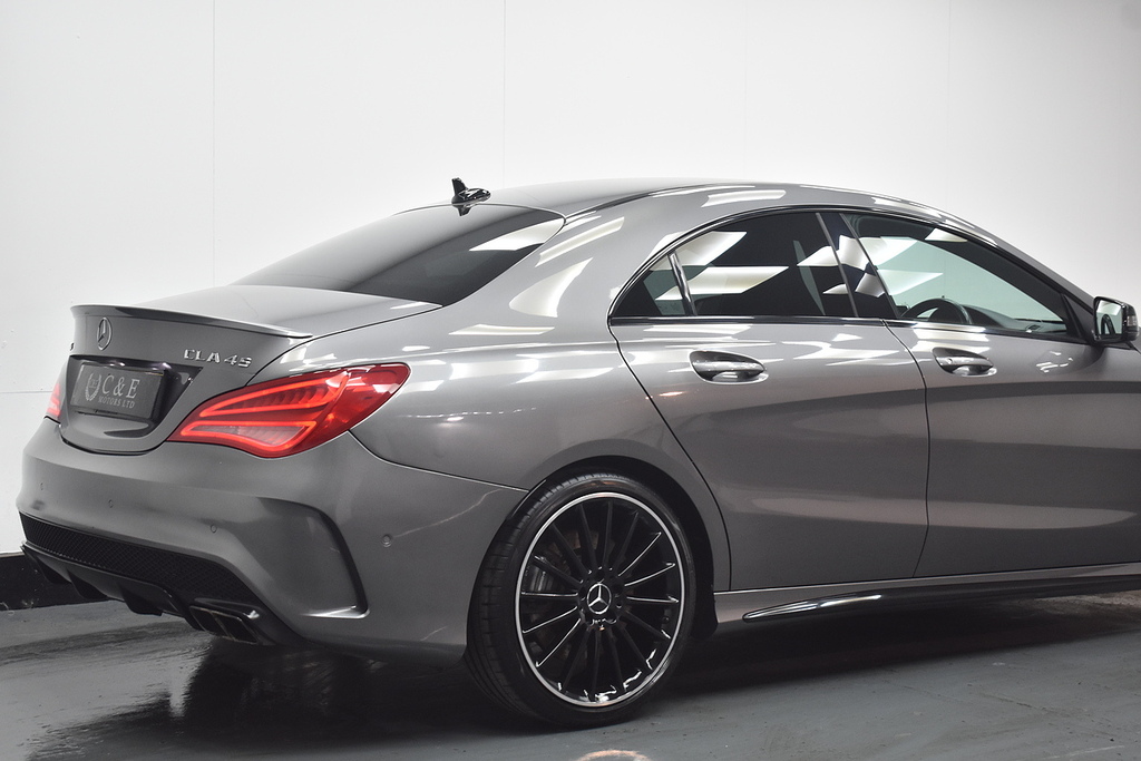 Mercedes-Benz CLA Class Saloon 2.1 Cla220d Amg Sport Coupe 7G-dct Euro 6 Black #33