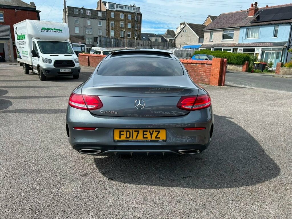 Mercedes-Benz C Class Saloon 2.1 C220d Sport Premium G-tronic Euro 6 Black #11