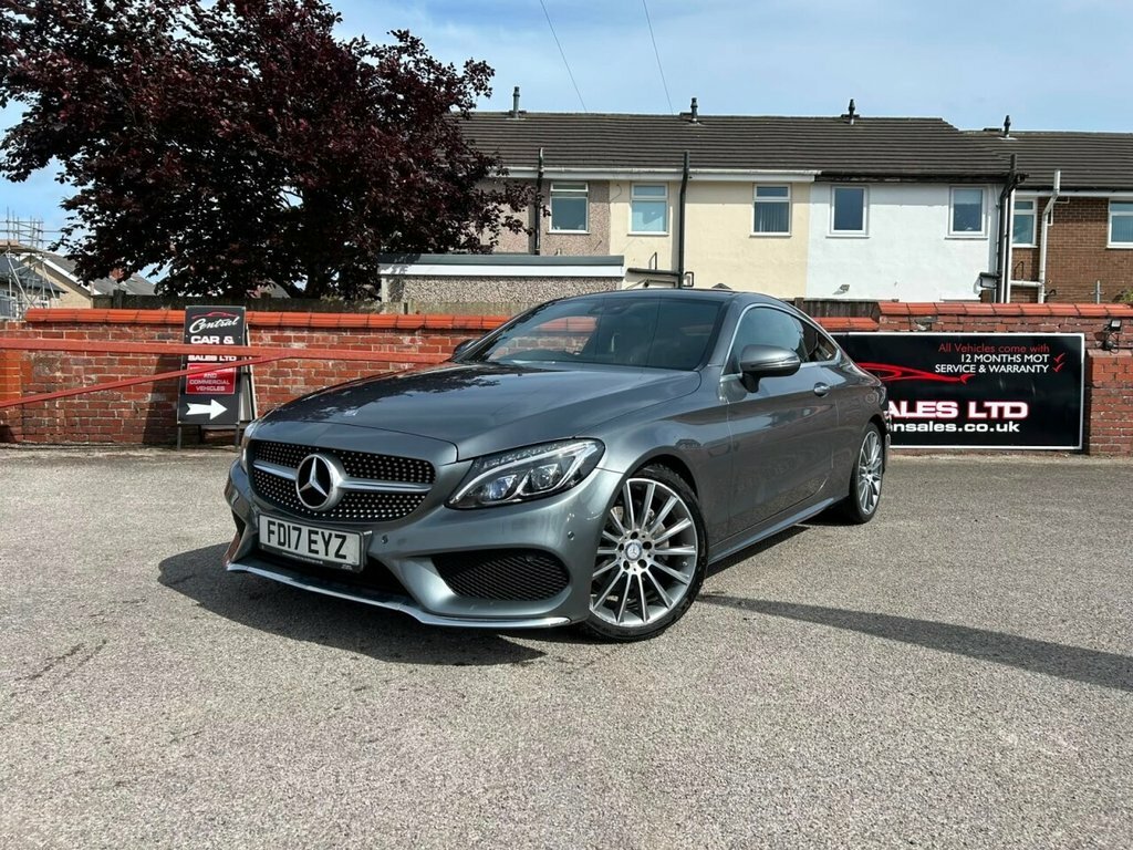 Mercedes-Benz C Class Saloon 2.1 C220d Sport Premium G-tronic Euro 6 Black #12