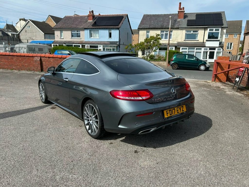 Mercedes-Benz C Class Saloon 2.1 C220d Sport Premium G-tronic Euro 6 Black #14