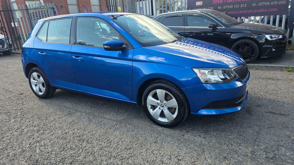 Skoda Fabia Se Blue #3