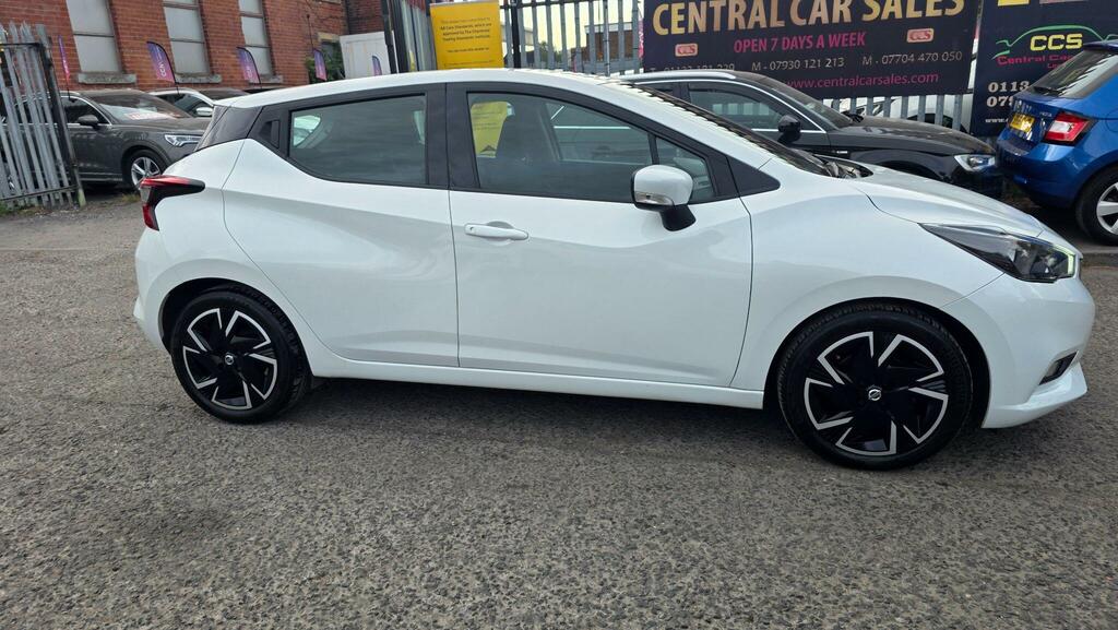 Nissan Micra Acenta White #6