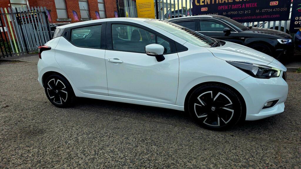 Nissan Micra Acenta White