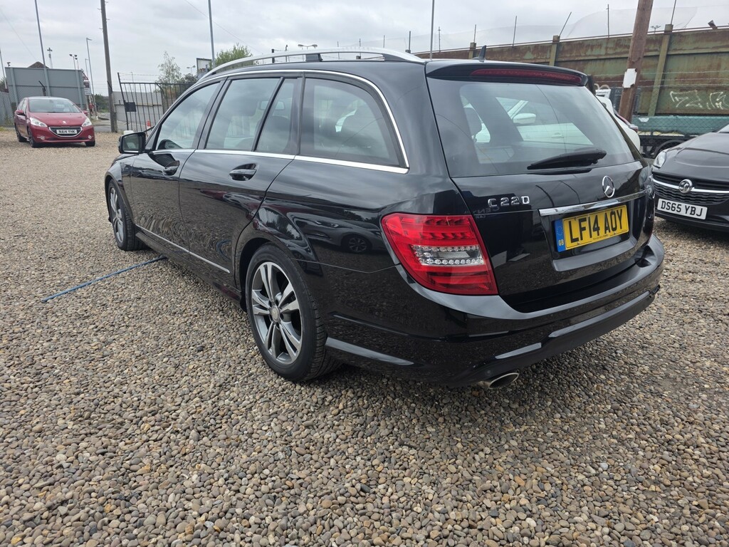 Mercedes-Benz C Class 2.1 C220 Cdi Amg Sport Edition LF14AOY Black #3