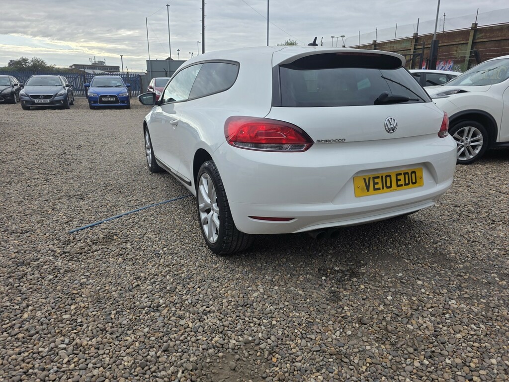 Volkswagen Scirocco 1.4 Tsi White #3
