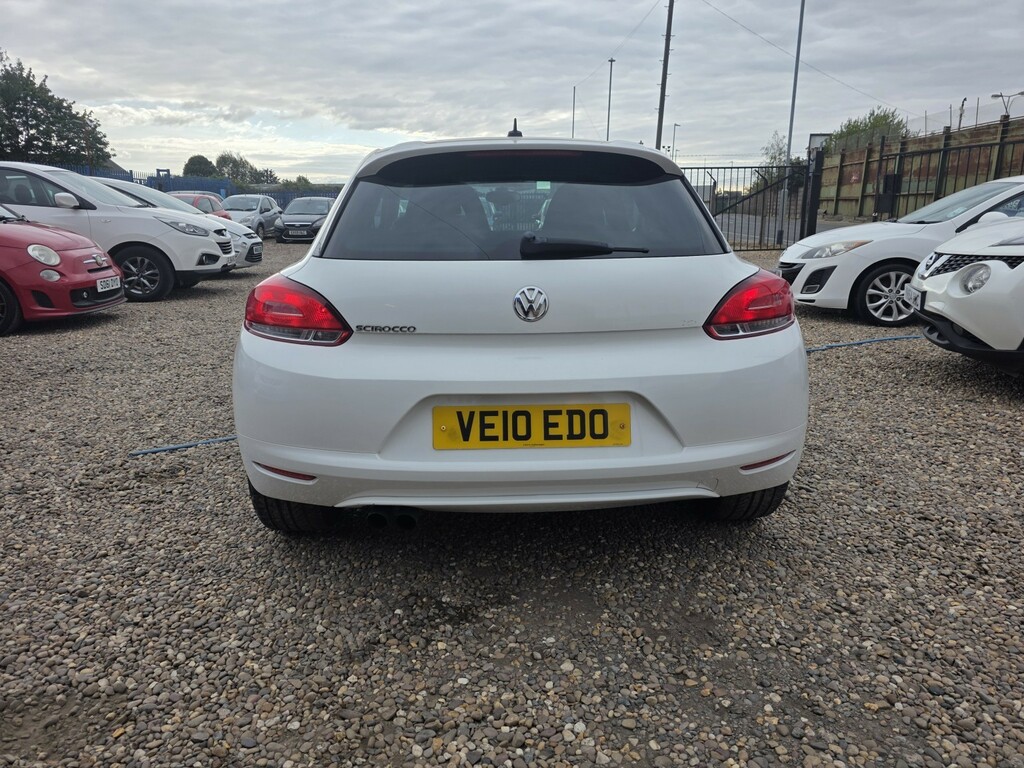 Volkswagen Scirocco 1.4 Tsi White #4