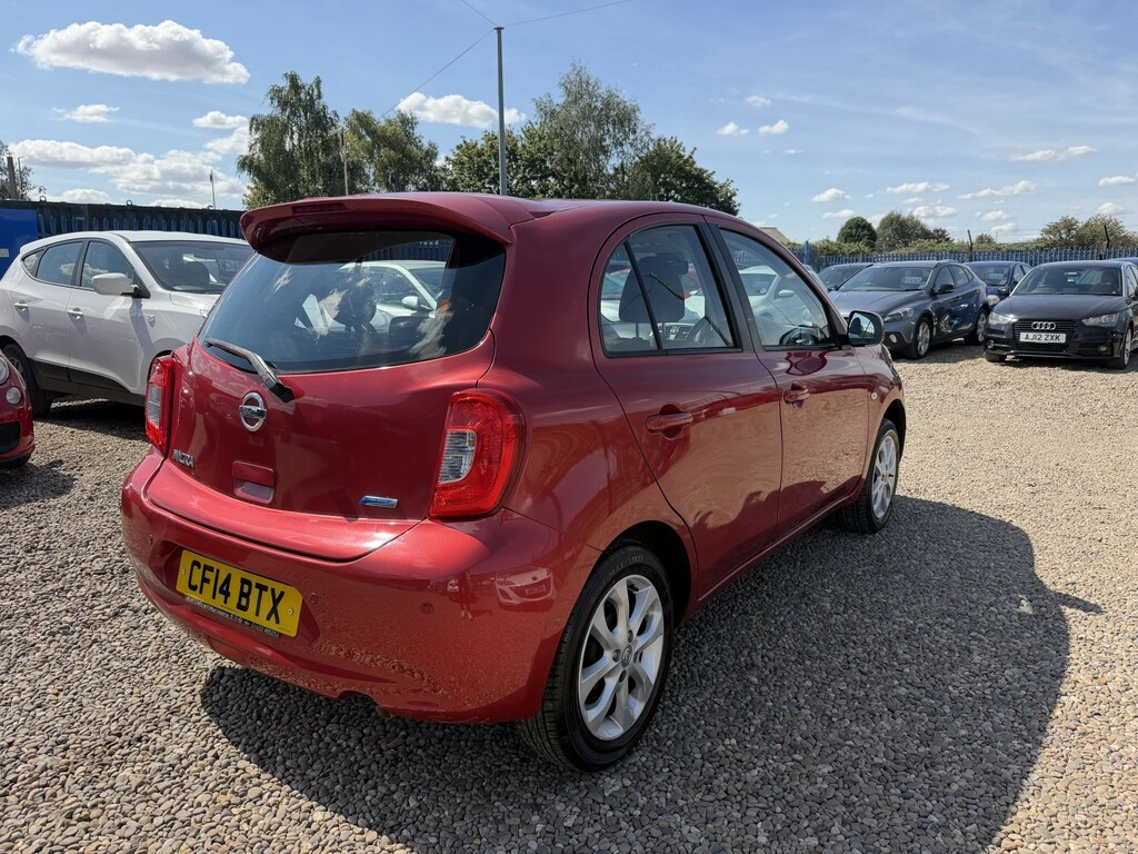 Nissan Micra 1.2 Acenta Red #6
