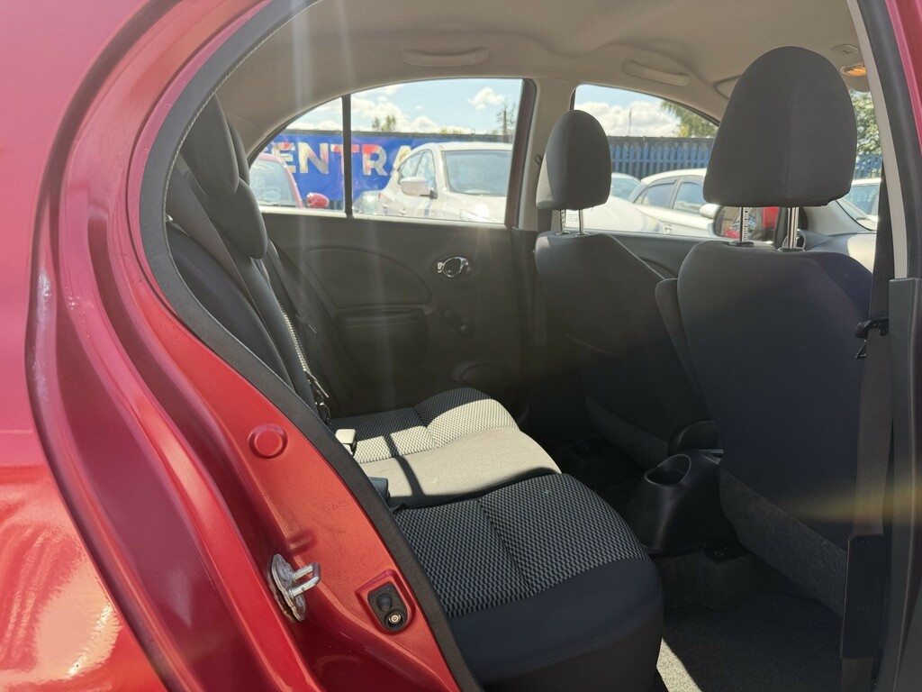 Nissan Micra Hatchback 1.2 Visia Euro 5 201414 Red #12