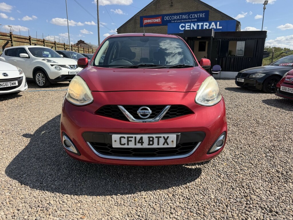 Nissan Micra Hatchback 1.2 Visia Euro 5 201414 Red #9