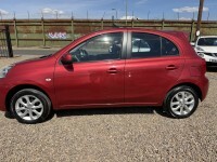 Nissan Micra Hatchback 1.2 Visia Euro 5 201414 Red #17