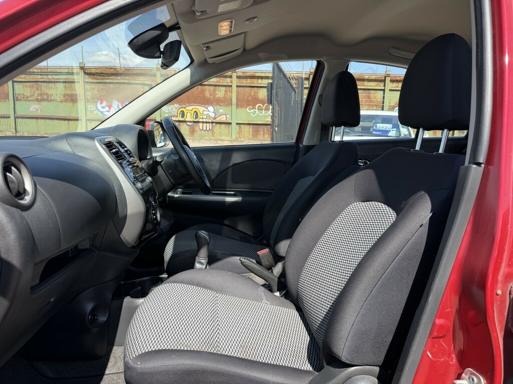 Nissan Micra Hatchback 1.2 Visia Euro 5 201414 Red #10