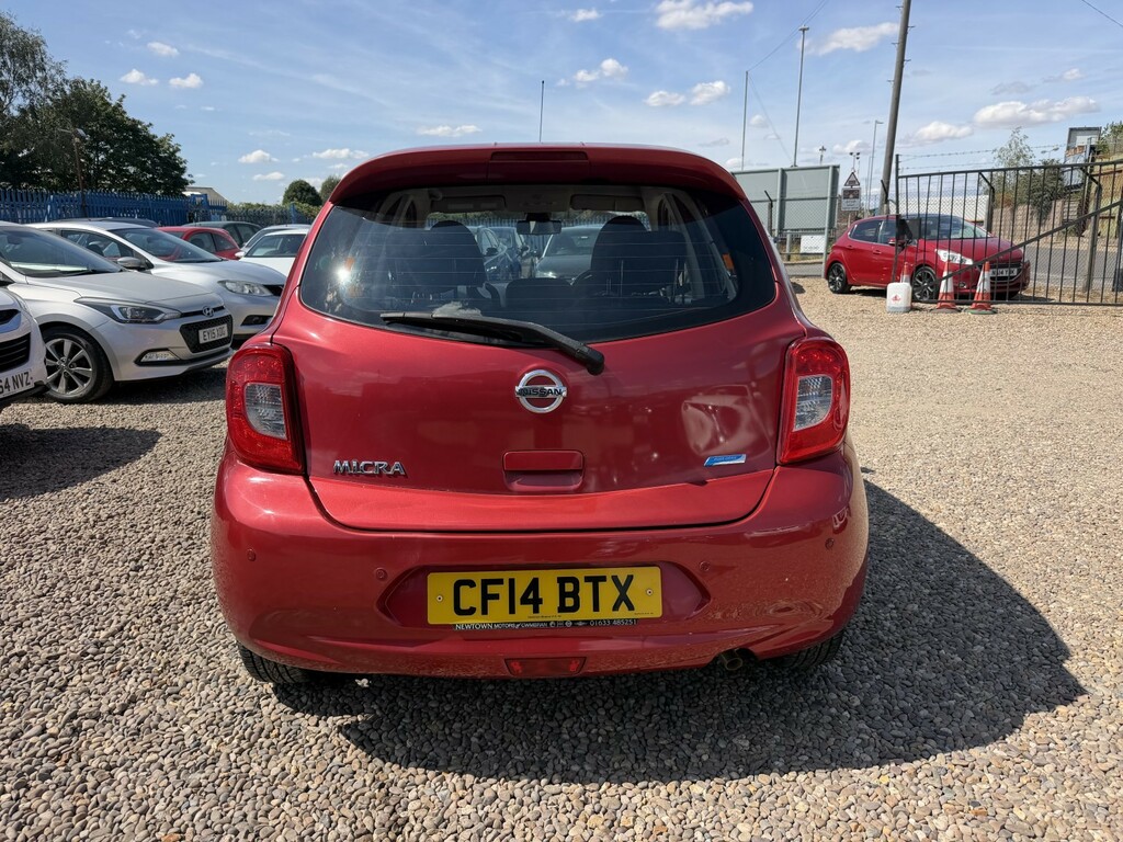 Nissan Micra 1.2 Acenta Red #4