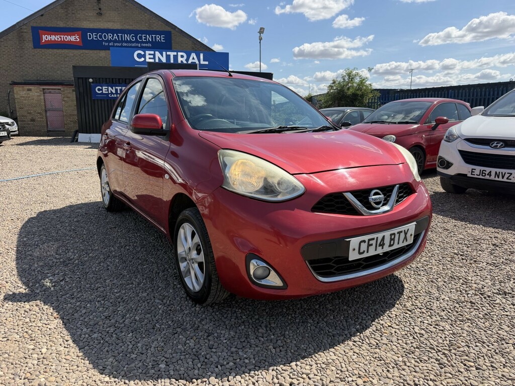 Nissan Micra Hatchback 1.2 Visia Euro 5 201414 Red #8