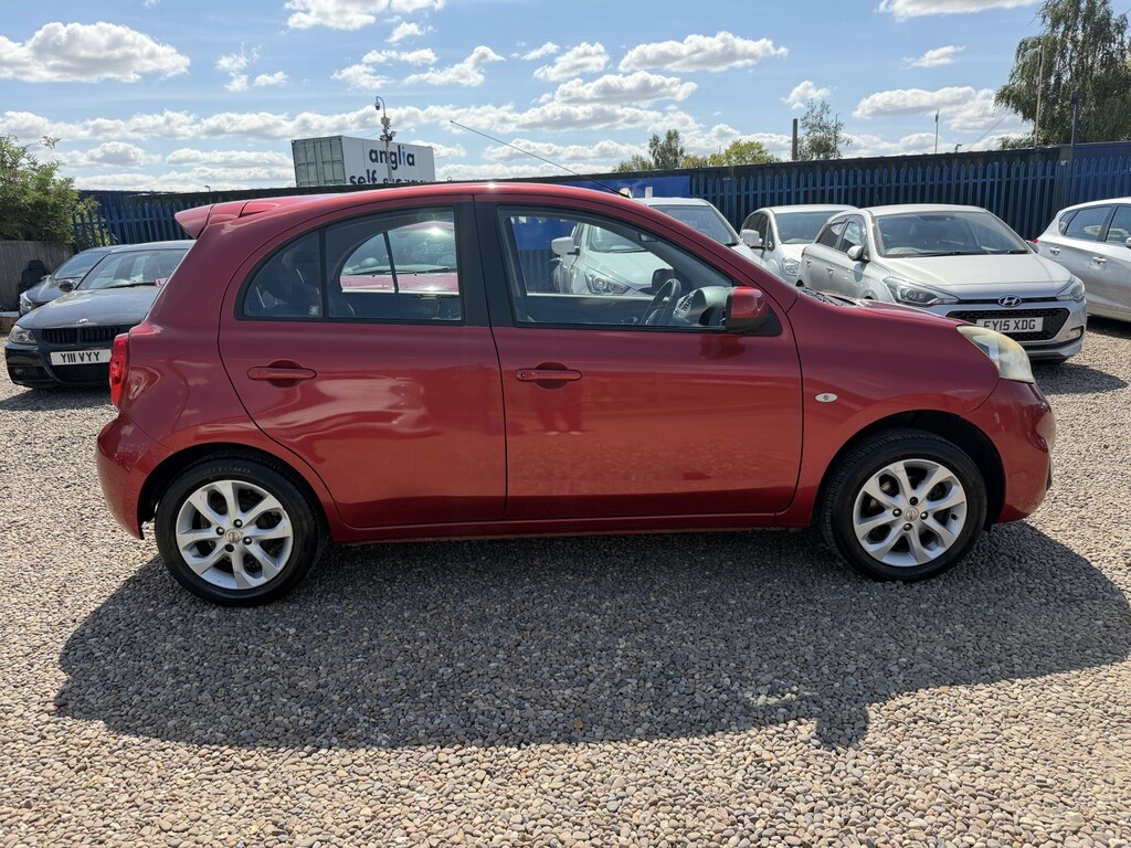Nissan Micra Hatchback 1.2 Visia Euro 5 201414 Red #7