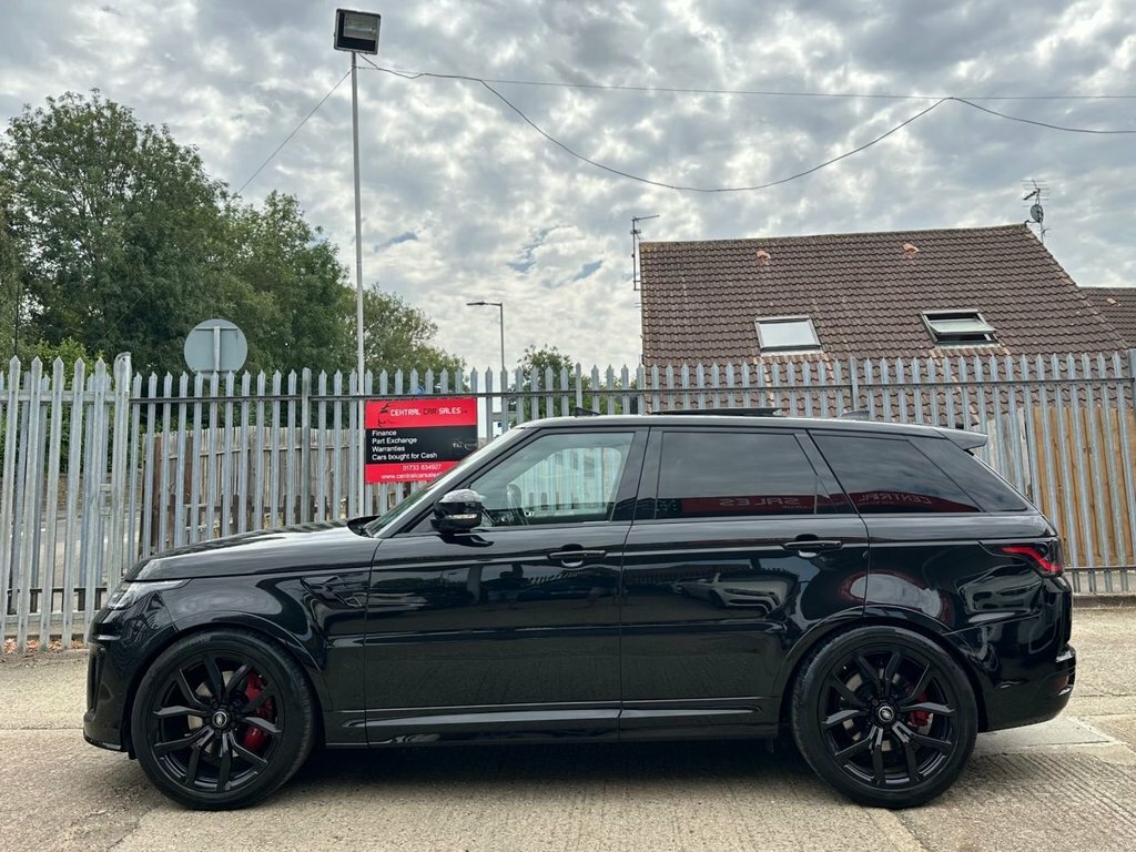 Land Rover Range Rover Sport 5.0 P575 V8 Svr Suv 4Wd Euro 6 S Black #4