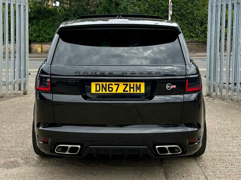 Land Rover Range Rover Sport 5.0 P575 V8 Svr Suv 4Wd Euro 6 S Black #6