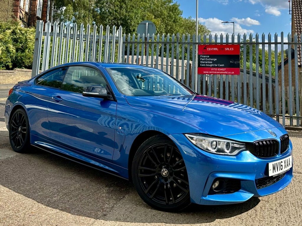 BMW 4 Series Gran Coupe 2.0 420D M Sport Coupe Euro 6 S Blue