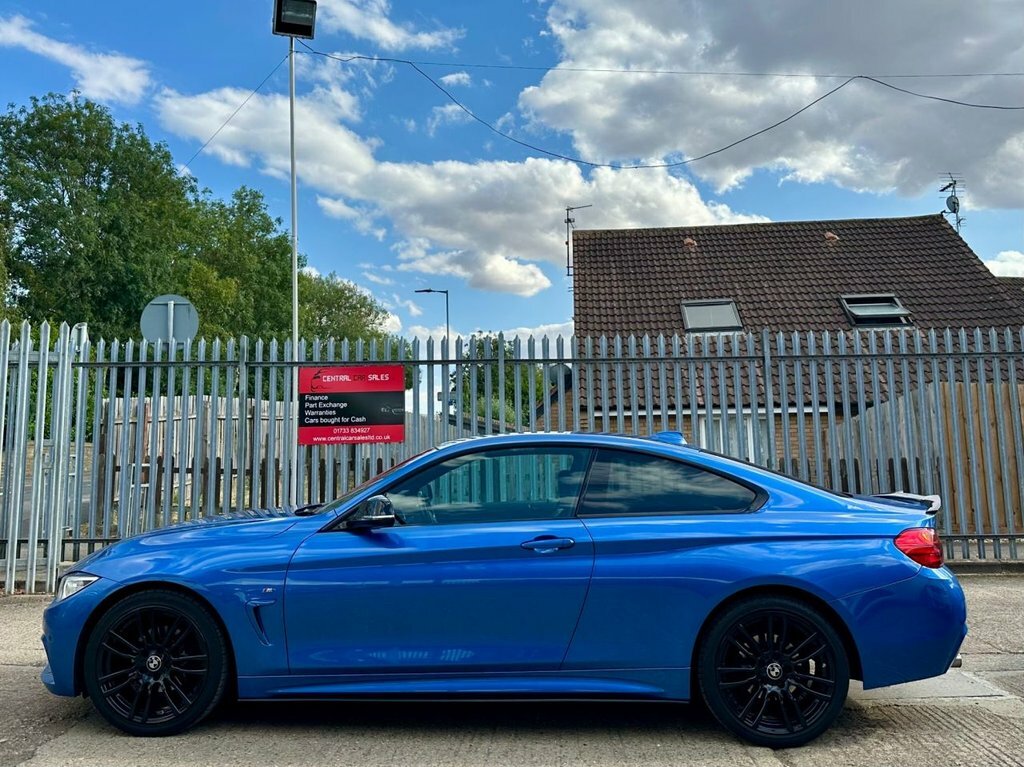 BMW 4 Series Gran Coupe 2.0 420D M Sport Coupe Euro 6 S Blue #4