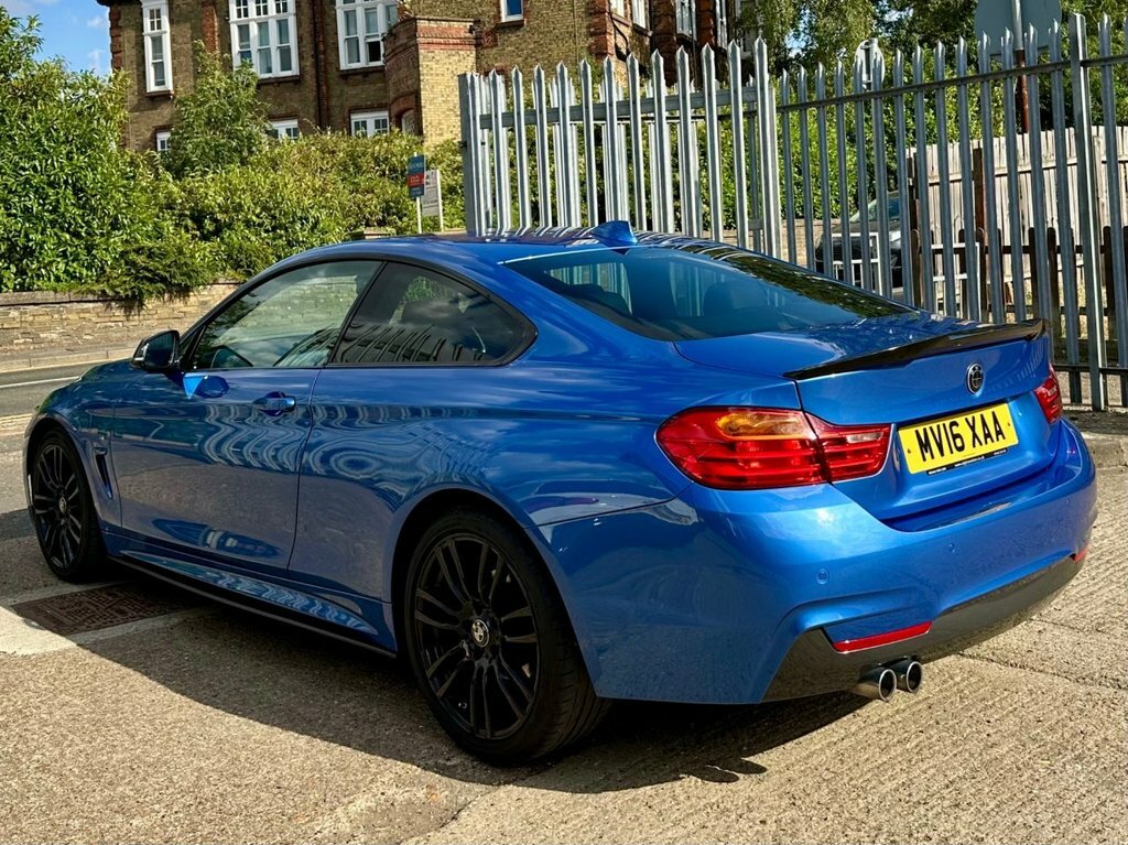 BMW 4 Series Gran Coupe 2.0 420D M Sport Coupe Euro 6 S Blue #5