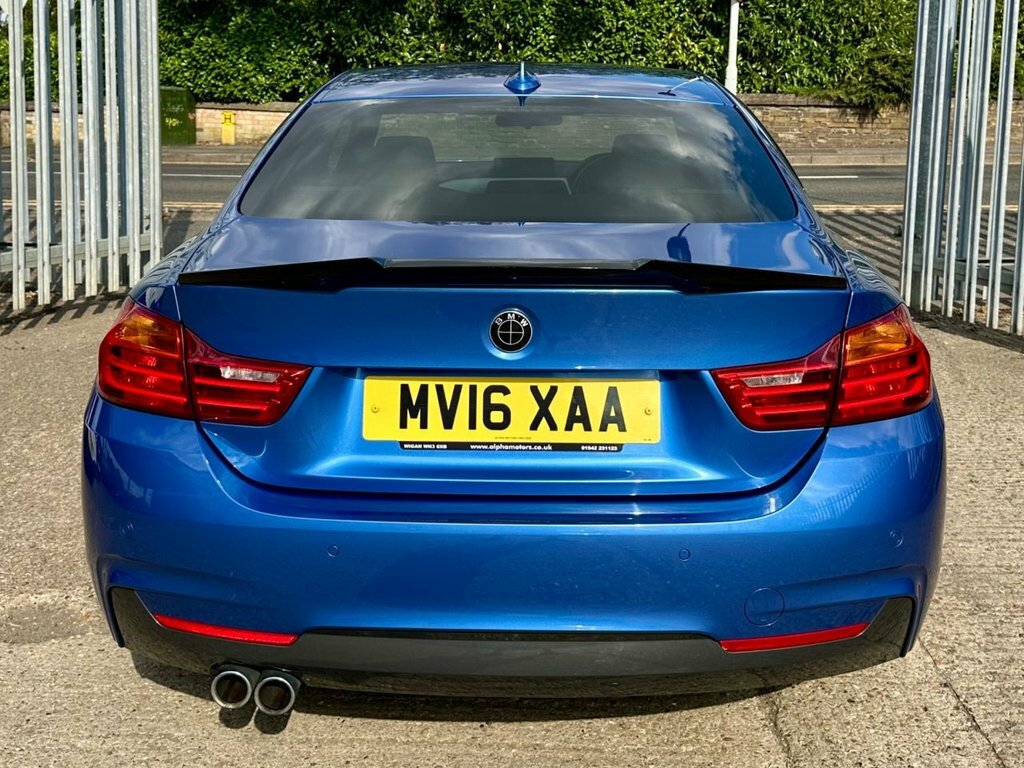 BMW 4 Series Gran Coupe 2.0 420D M Sport Coupe Euro 6 S Blue #6