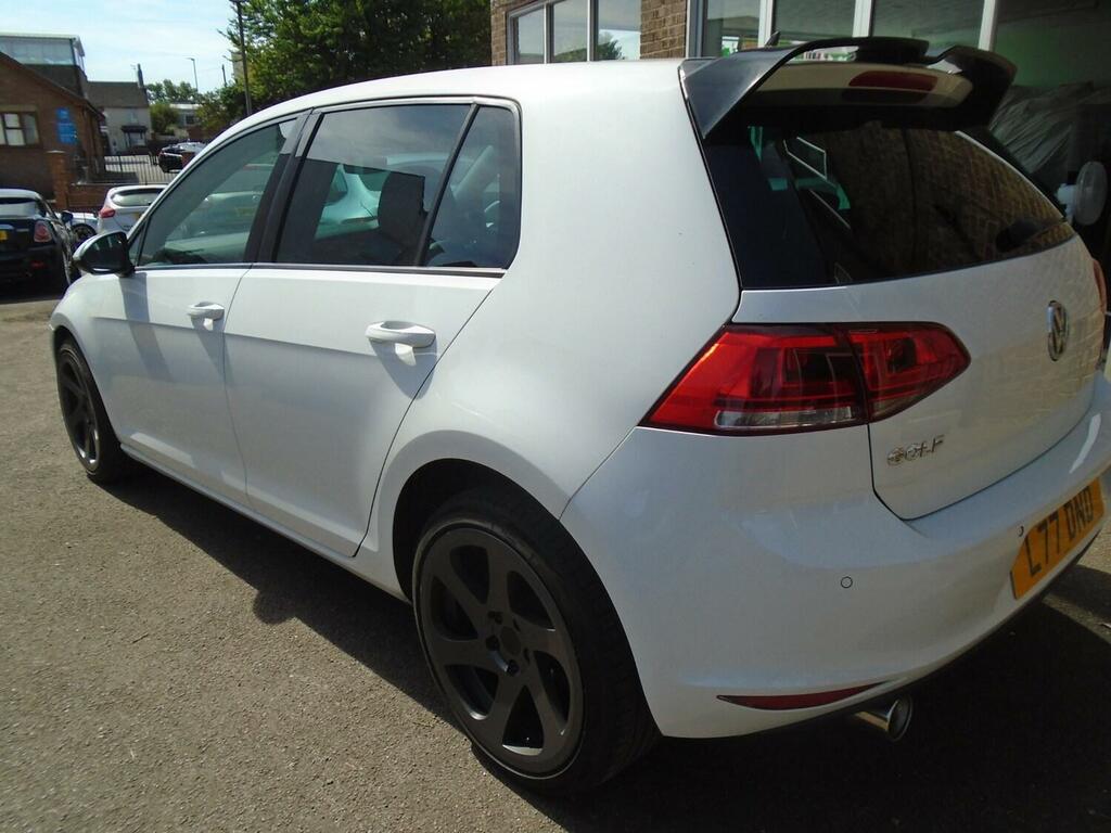 Volkswagen Golf 1.6 Tdi 110 Gt Edition Hatchback White #5