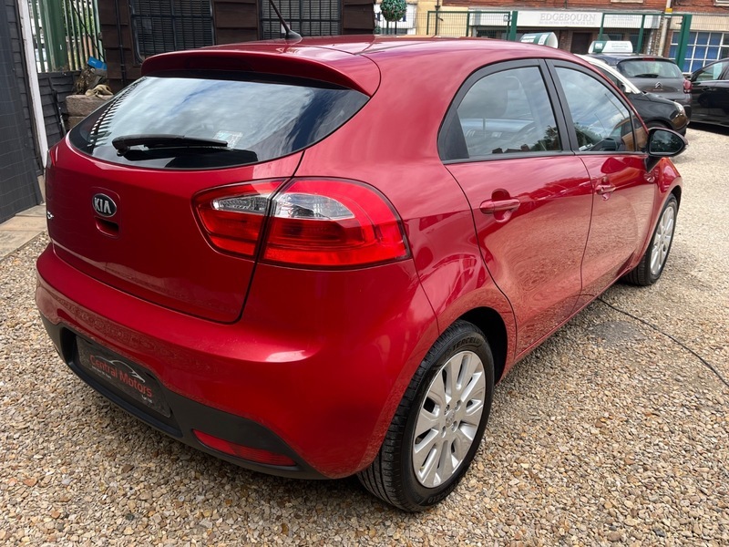 Kia RIO 1.4 2 Hatchback Euro 5 107 Bhp Red #11