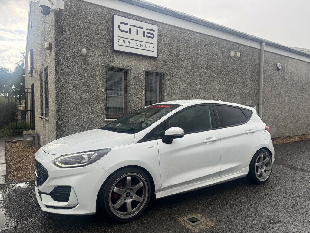 Ford Fiesta 1.0 Fiesta St-line Vignale 1.0L Ecoboost 12 White